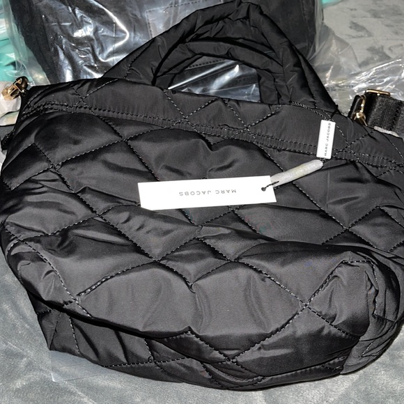 Marc Jacobs nylon black mini tote adjustable strap to a bag NWT Beautiful bag - Picture 8 of 11